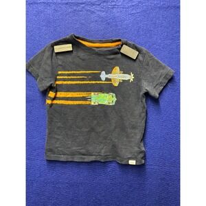 Racing Toddler Baby Gap Hot Wheels Graphic T-Shirt 2T Navy Blue Short Sleeve